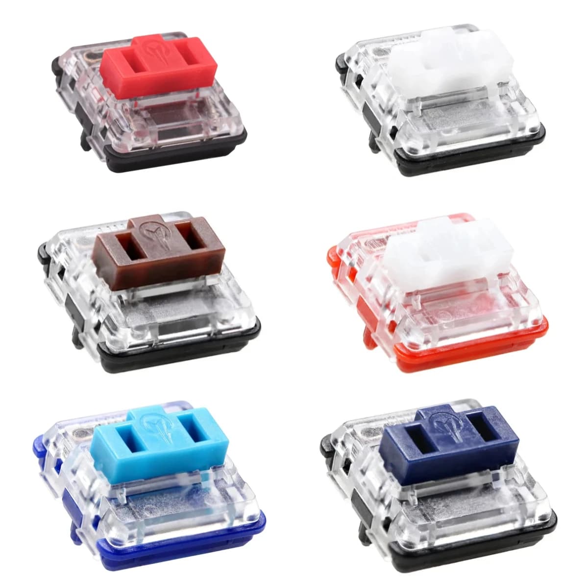 Kailh Low Profile Choc Switch 1350 Chocolate Keyboard Switch Clicky Tactile Linear Multicolor Switch Mechanical Keyboard Laptop