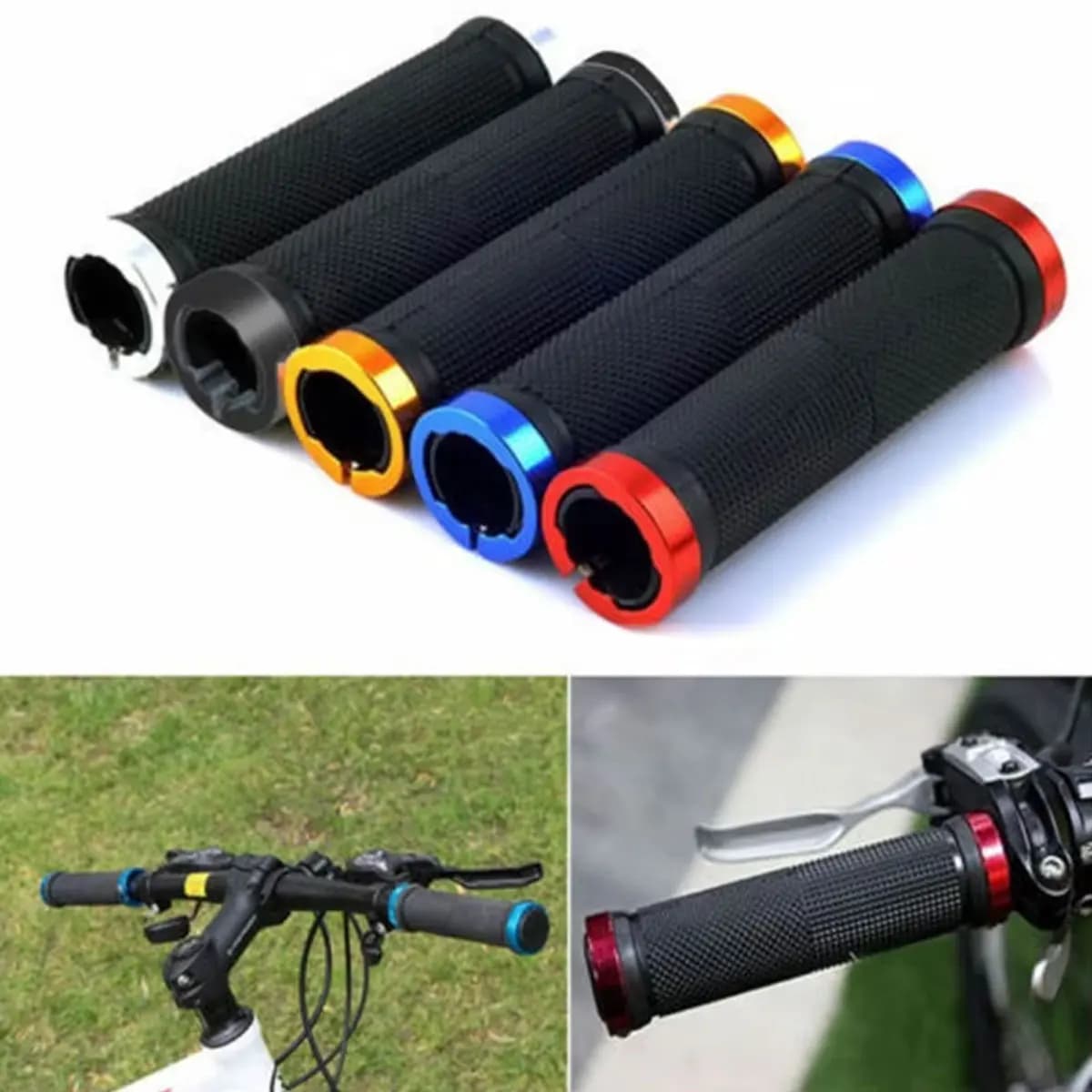 Anti slip mountain bike handlebars, a pair of bicycle handlebars suitable for road and mountain bike accessories handlebars
