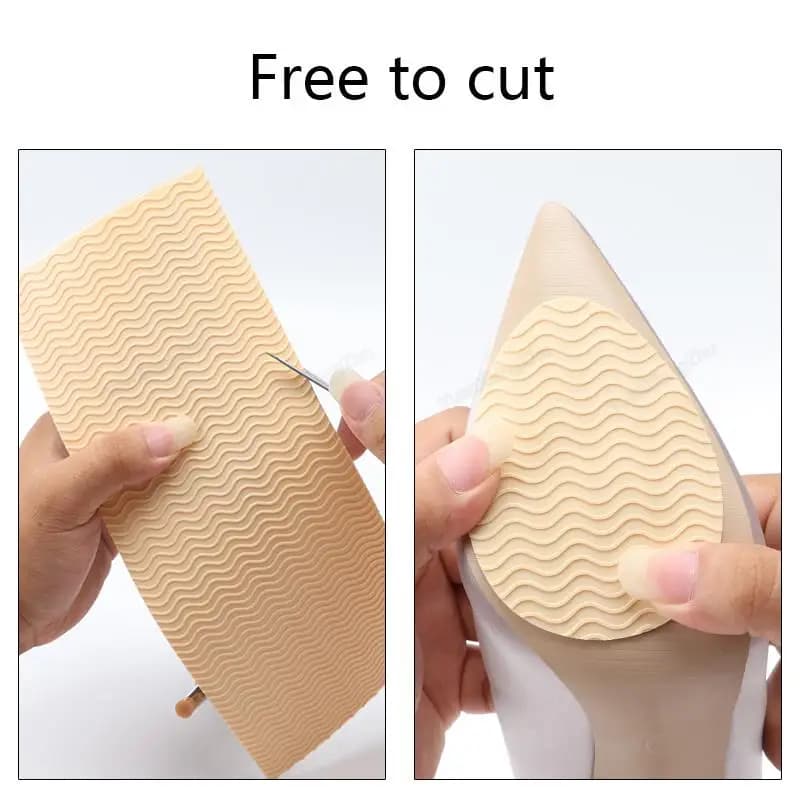 NEW DIY Shoe Sole Protector for Heels Anti-Slip Shoe Repair Soles Sneakers Protector Quality Rubber Self-Adhesive Bottom Sheet