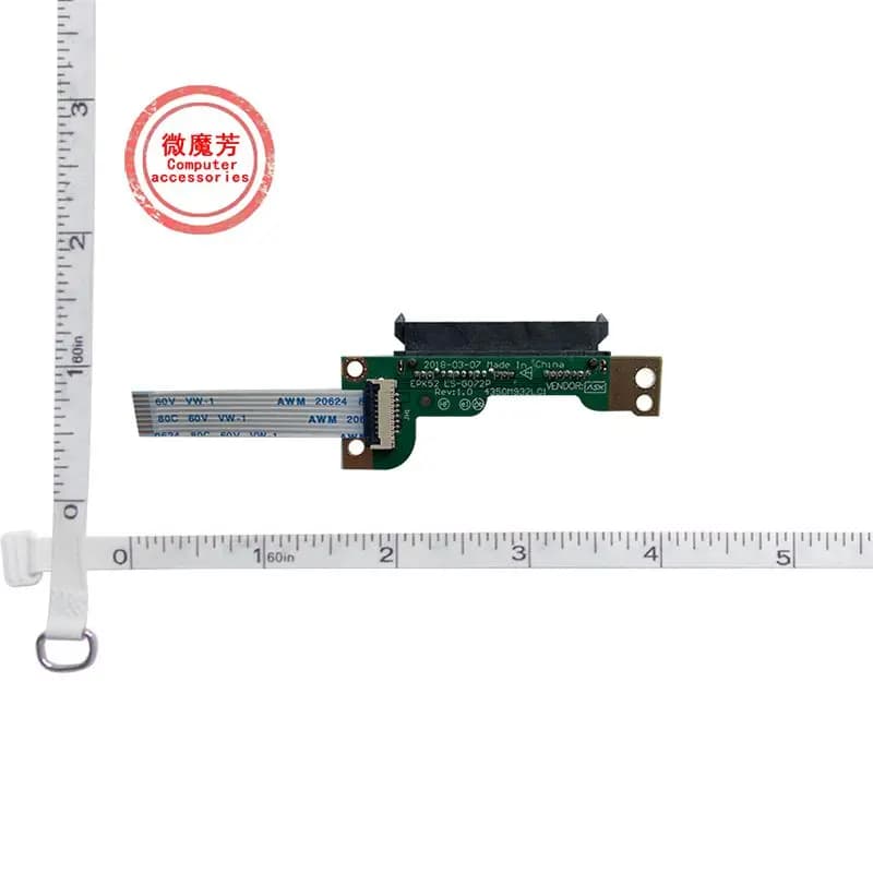 HDD Cable For Hp 15-DB 15-DA 250 255 256 G7 TPN-C135 TPN-C136 LS-G072P Laptop SATA Hard Drive HDD SSD Connector Flex Cable 8pin