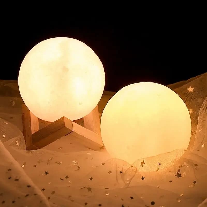 Creative Gift Moon light LED bedroom bed decoration ambiance light nightlight