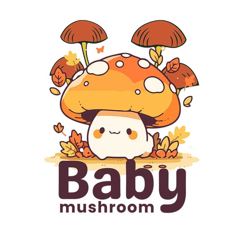 Ein Cartoon-Pilz Iron on Patches for Clothes Transfer DTF Transfers Ready to Press Patch Shirts Heat transfer stickers