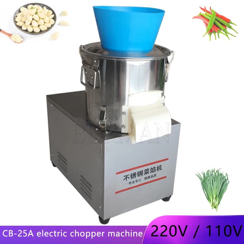 Multifunction Vegetable Cutting Machine Electric Dumpling Stuffing Food Ginger Garlic Cut Minced Chopper Puree