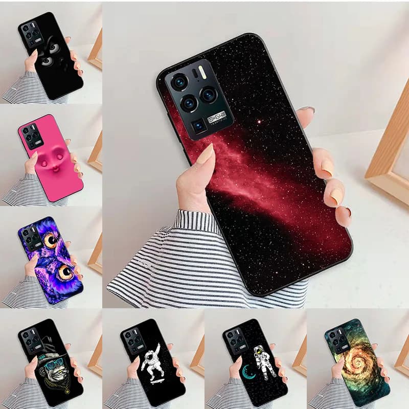 Protective Silicone Phone Case For ZTE Axon 30 Ultra 5G A2022P Axon30 Pro+ Pro Plus 6.67" Stylish Cover For ZTE Axon 30 Ultra