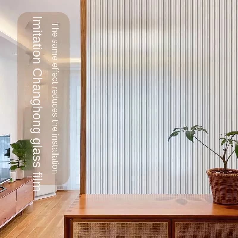 Vintage Glass Film Privacy Bathroom vinyl adhesive Shower glass sticker Window Frosted 3D Sticker window tint home decoration