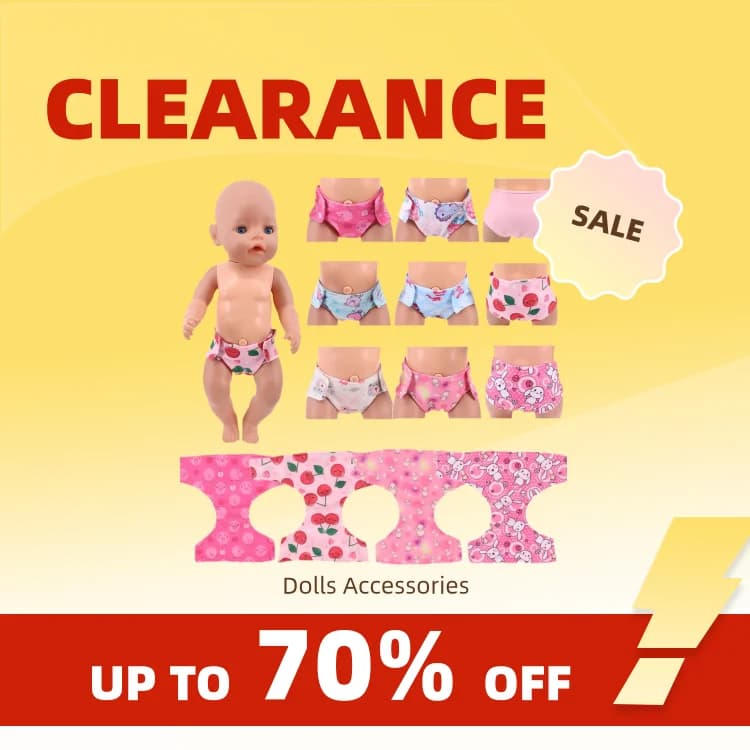 Clearance_Dolls Accessories_Continuous updates