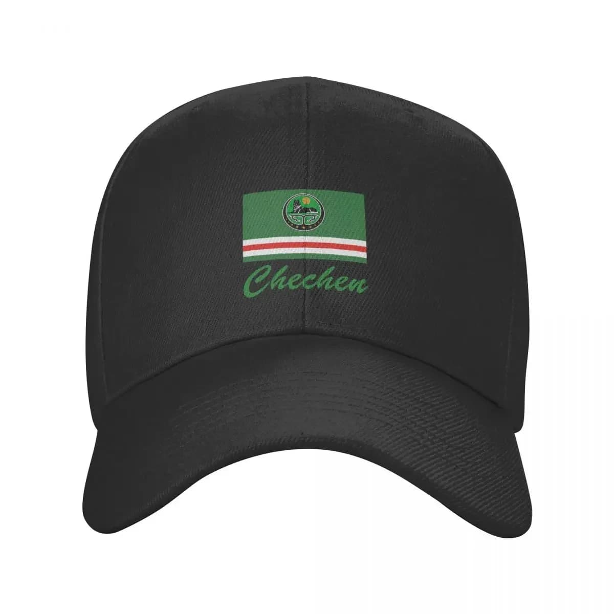 Custom Chechen Baseball Cap Women Men Breathable Chechnya Coat Of Arms Dad Hat Sports Snapback Caps Wholesale customization