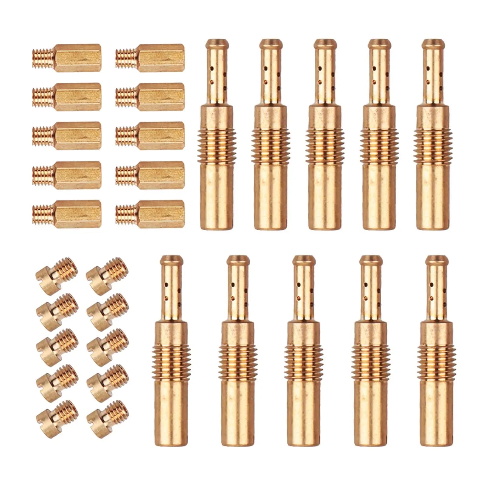 30Pcs Jet Kit Carburetor Main Jets Replacement High Performance Attachment Autobicycle Accessory for Polini 250cc Gy6