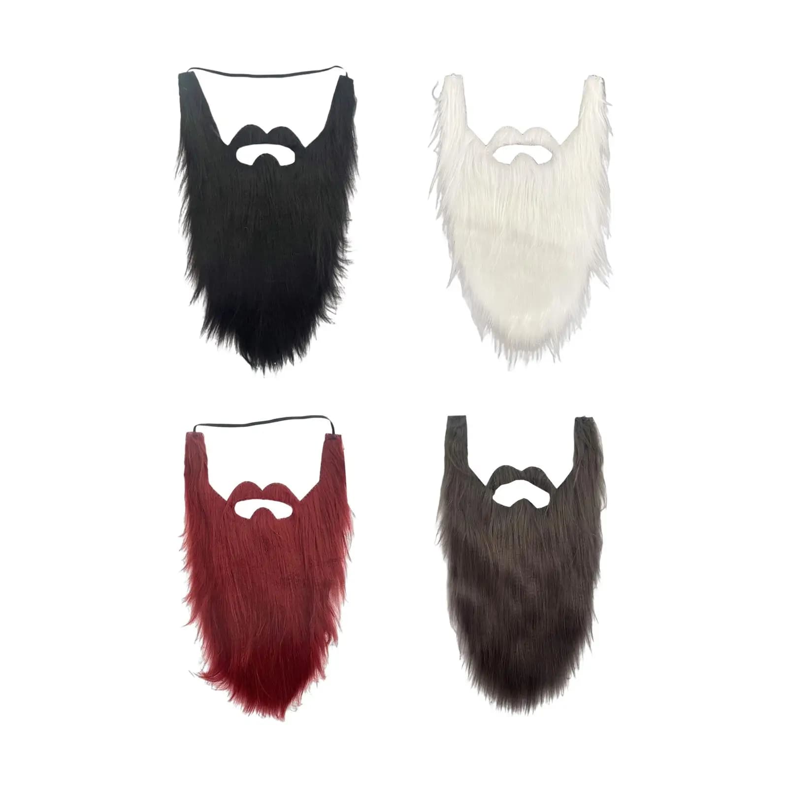 Long Beard Costume Accessories False Beards Facial Hair for Carnival Operas