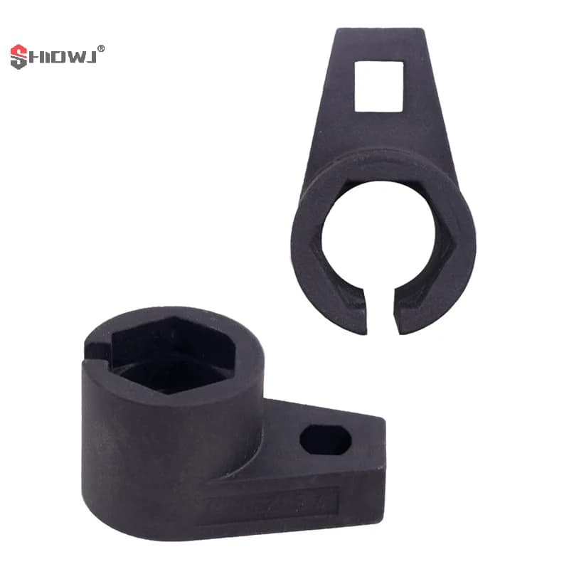 3/8" 22MM Offset Oxygen Sensor Socket Wrench O2 Tool Kit Set Adapter Engine Wrench Auto Repair Tool Accessories