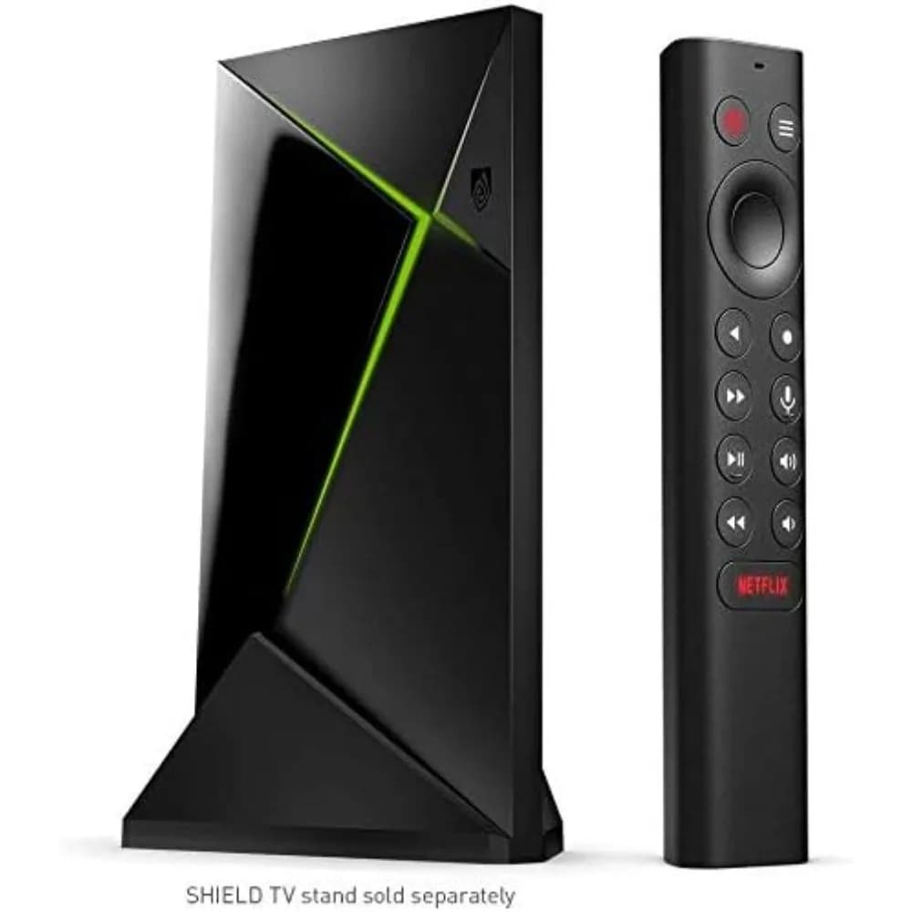 SHIELD Android TV Pro Streaming Media Player; 4K HDR movies, live sports, Dolby Vision-Atmos,