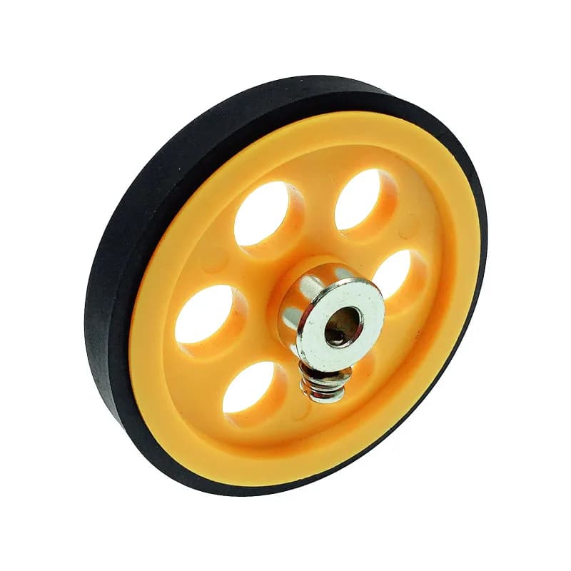 Encoder Meter Wheel Synchronous Length Measurement Counting Distance Rubber Perimeter 200mm φ6mm 8mm