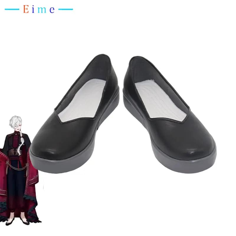 Kuzuha Cosplay Shoes Vtuber Cosplay Props PU Leather Shoes Halloween Carnival Boots Custom Made