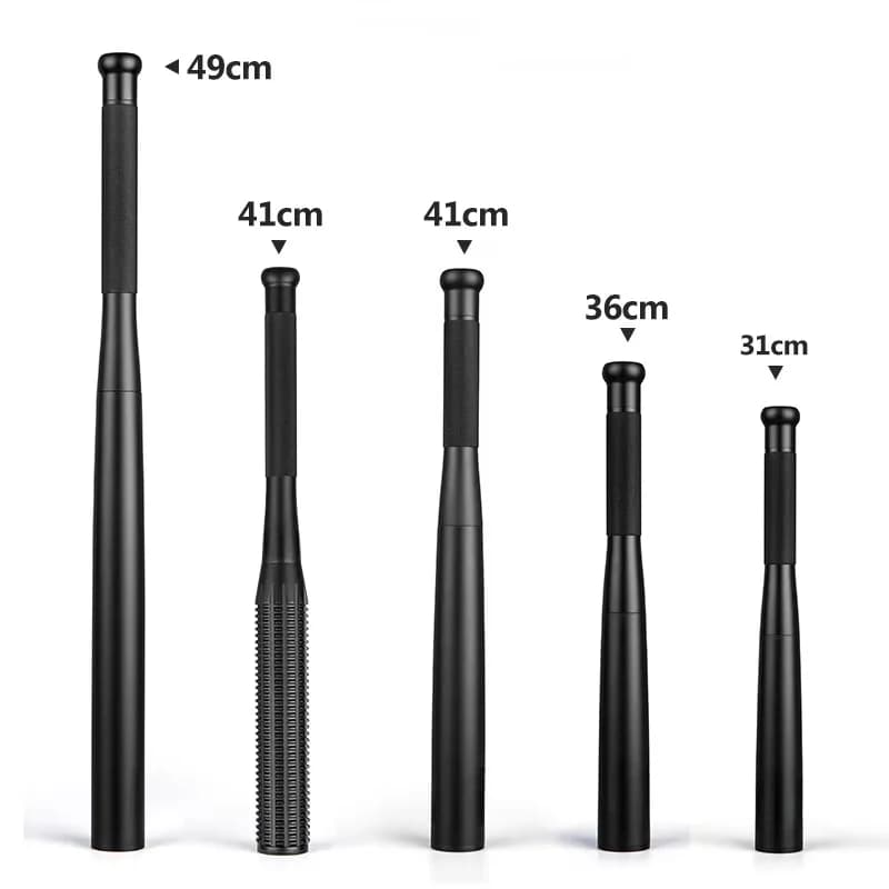 Aluminium Alloy Baseball Bat LED Flashlight Waterproof Super Bright Baton Torch for Outdoor Emergency Self Defense Lighting