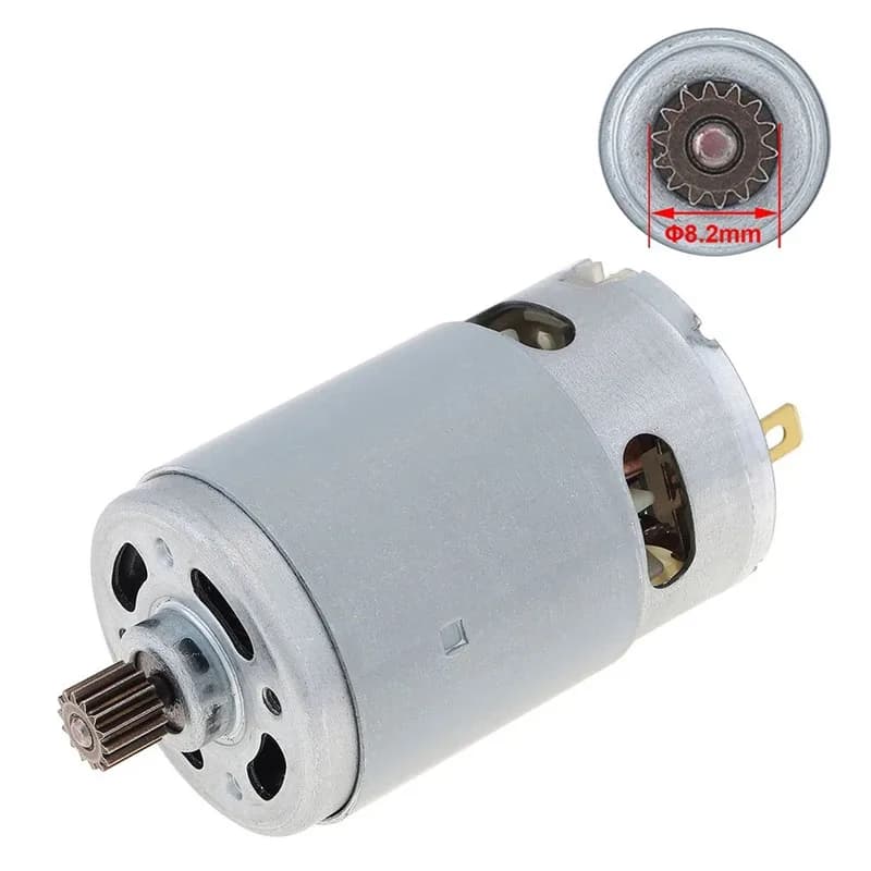 Power Tool Accessories RS550 Brushed Motor 14 Teeth 21V For Bosch For DeWalt For Makita Drill Wrench Logging Saw Chainsaw