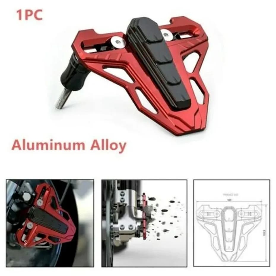 Motorcycle CNC T6063 AluminumParts Alloy Front Disc Brake Reservoir Pump Cover 1pcs