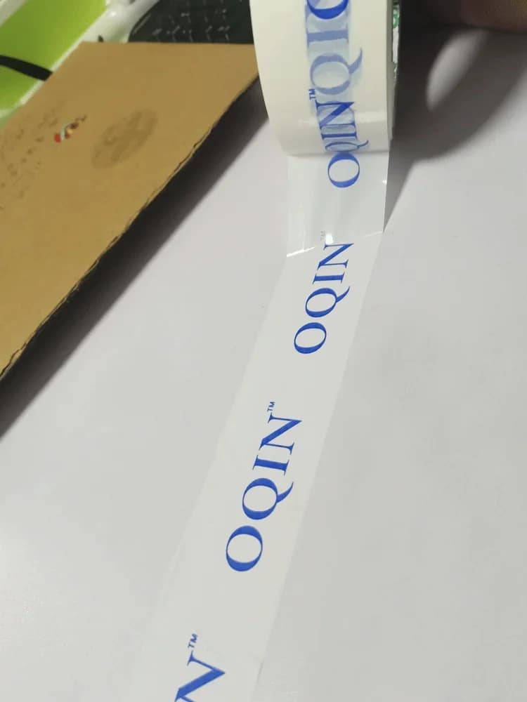 Bopp Shipping Cardboard Box Sealing Tape, Waterproof Tape with Logo, Color Printed Packaging Tape, Water Activated Glue, Customi