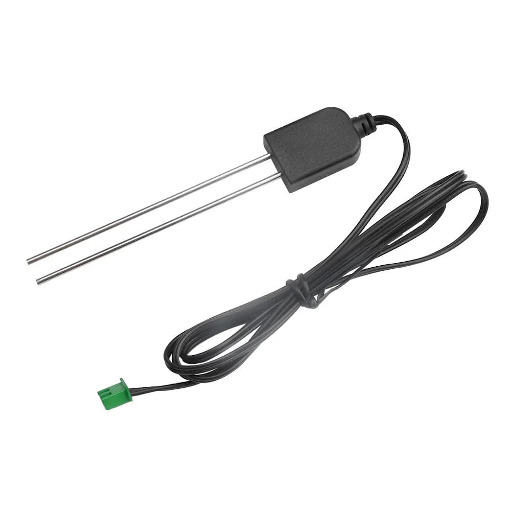 Soil Temperature & Moisture Sensor Stainless Soil Probe for Greenhouse Garden Farm Soil Temp Humidity Tester