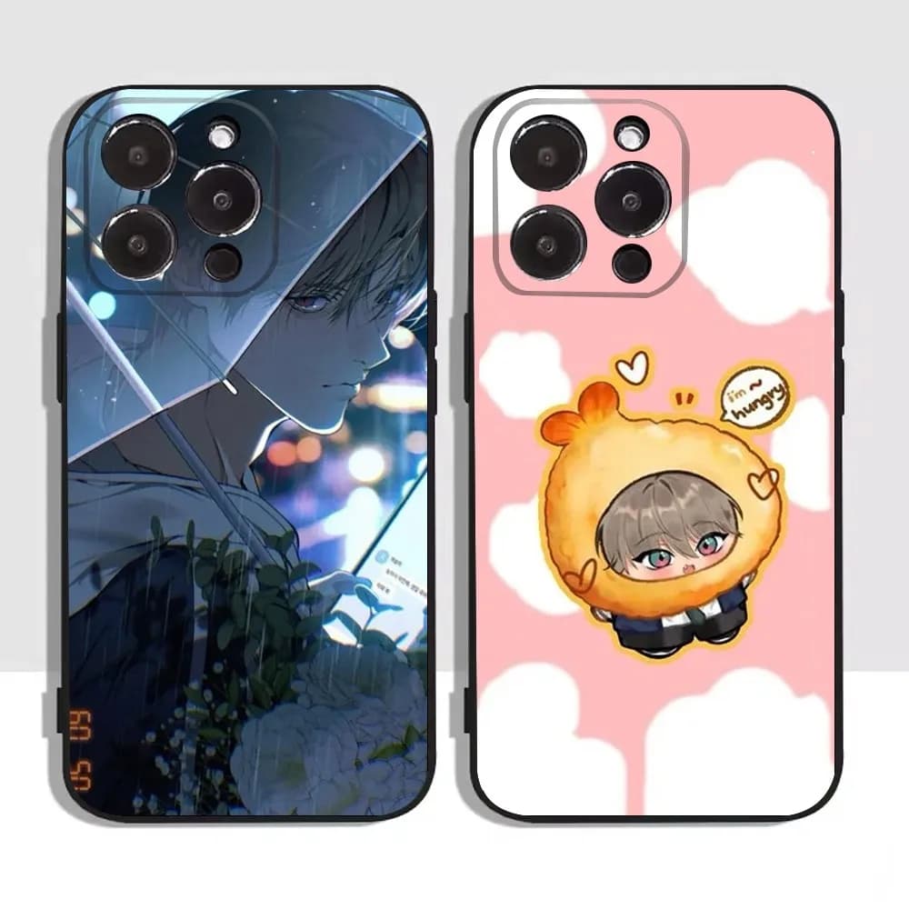 BL Comics Phone Case Phone Case for Apple iPhone, 13, 14,13,12,11,XS,XR,X,8,7,Pro,Max,Plus, Mini Silicone Cover, Black