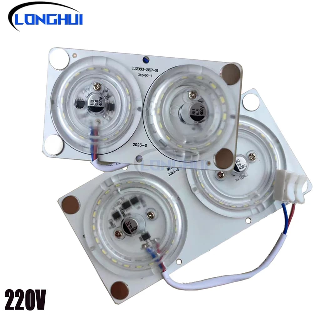 LED light source module 2835 driver free AC220V suitable for 12W18W24W36W indoor and outdoor ceiling light replacement accessori