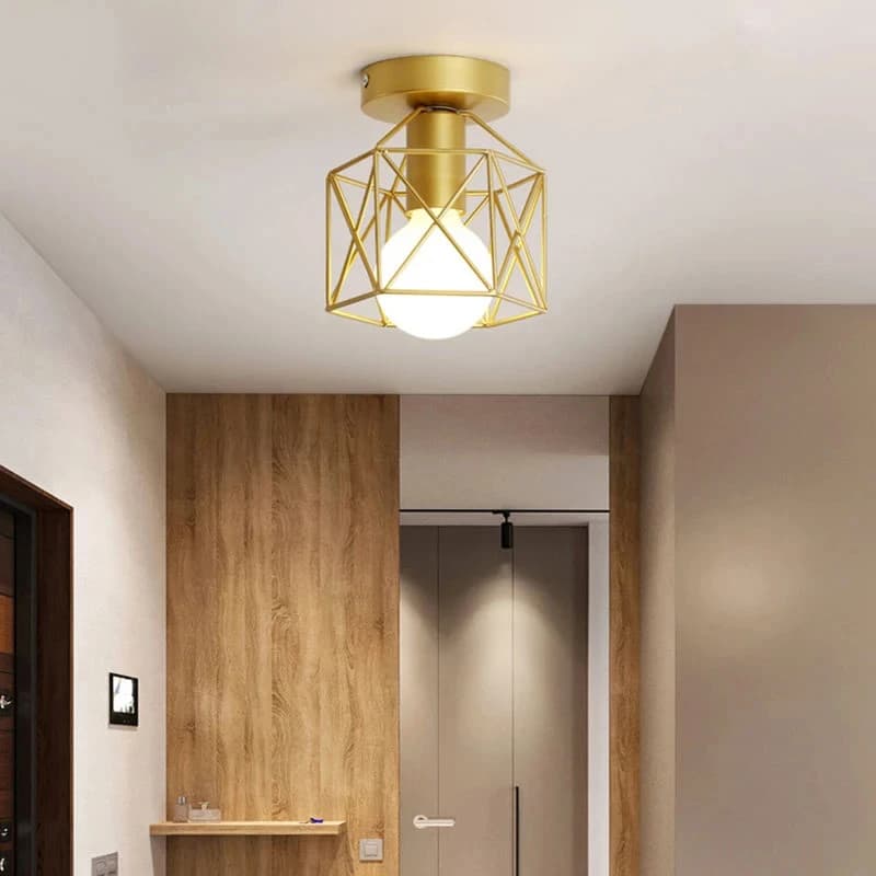 Led Ceiling Light Round Chandelier 110V 220V Mini Ceiling Lamp Indoor Lighting For Kitchen Bedroom Living Room Bathroom