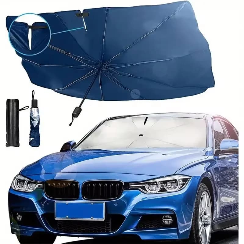 Car sunshade Car front windshield visor retractable easy to store portable sun protection heat insulation block