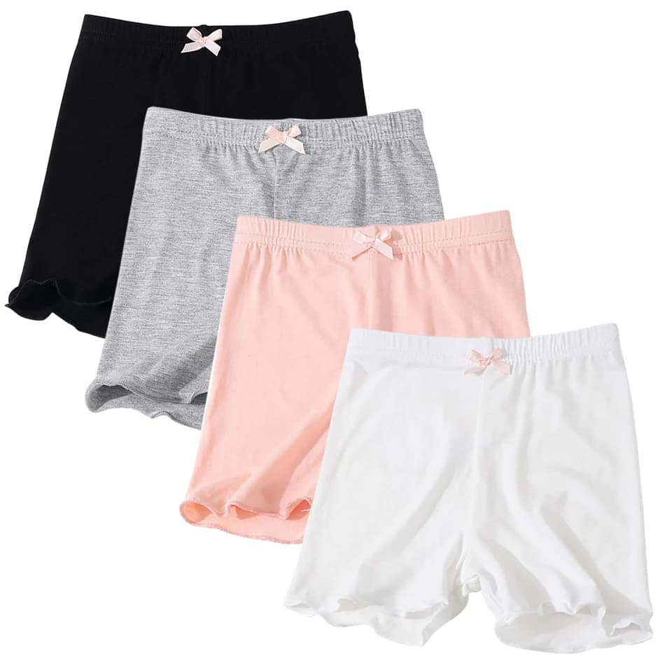 Summer Fashionable Kids Girls Shorts Modal Safety Pants Underwear Girls Briefs Short Beach Pants Kids Girls Short Leggings