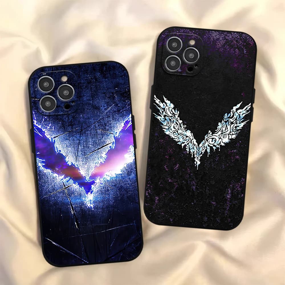 Game D-DEVIL M-MAY CRY Phone Case for iPhone 12 11 13 14 15 16 Max Pro Plus Black Soft Silicone Cover