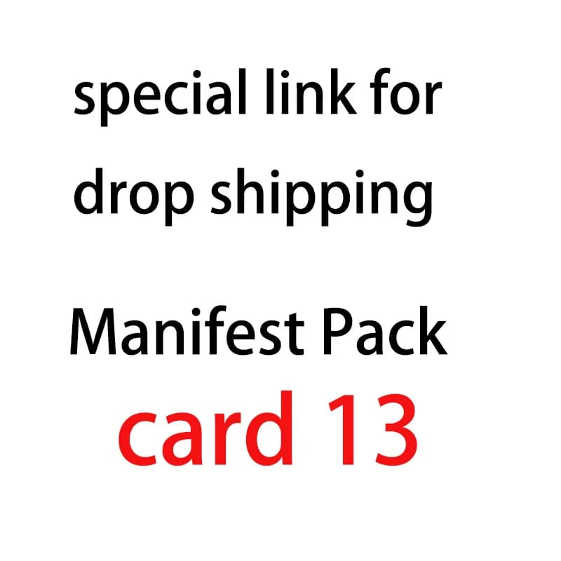 CSJA Special Link for Drop Shipping /Additional Pay on Your Order / Extra Fee / Price Difference for Order -Manifest Pack A022