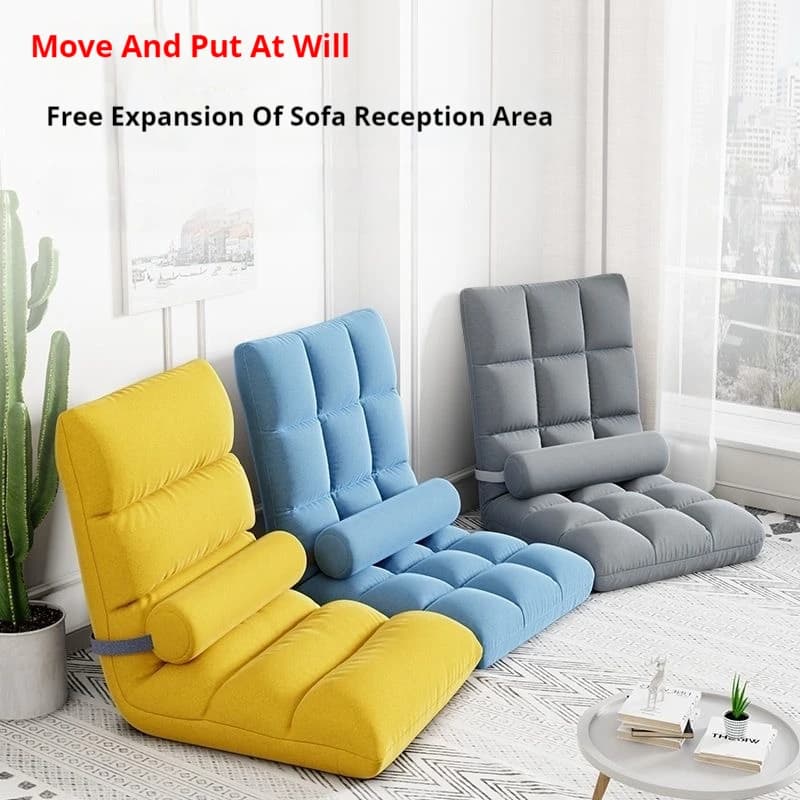 Hot Lazy Person Sofa Net Red Tatami Seat Can Lie And Sleep Window Cushion Dormitory Bedroom Folding Bed On The Backrest Chair