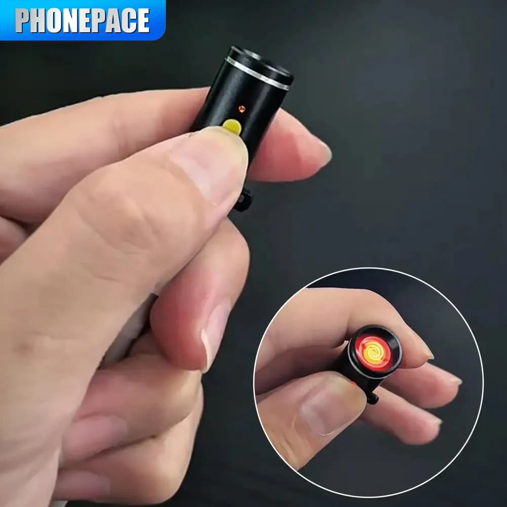 PHONEPACE Type - c Mini Igniter: Battery - free Liquid, Portable And Windproof For Outdoor Use, Plug - And - Play