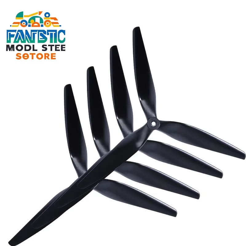 10x5x3 9x5x3 1050/9050 10 Inch Three Bladed Propeller Fpv With High-Efficiency Fiberglass Nylon Forward And Reverse Propellers