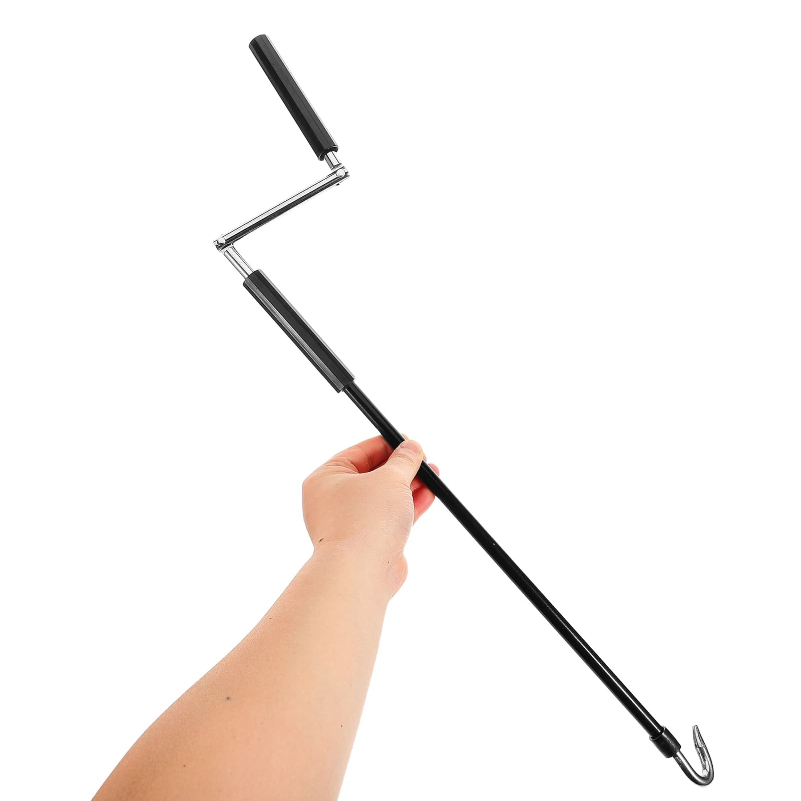 Sunshade Hand Rod Awning Crank Handle Wand Replacement Accessories for Canopy Hydraulic Tire Lifting Pole Lever Rod Metal Tool