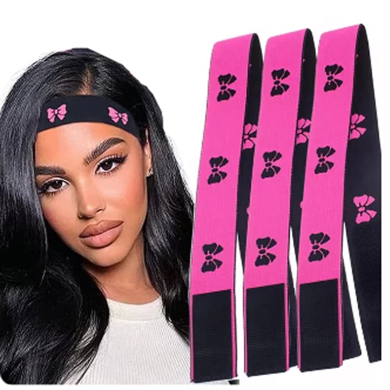 H&STAR Wig Wig Band For Edges Melt Band For Wigs Adjustable Magic Sticker Edge Band Width Elastic Band for Hair Edges