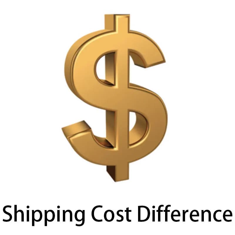 Customer customized link to compensate for shipping cost difference