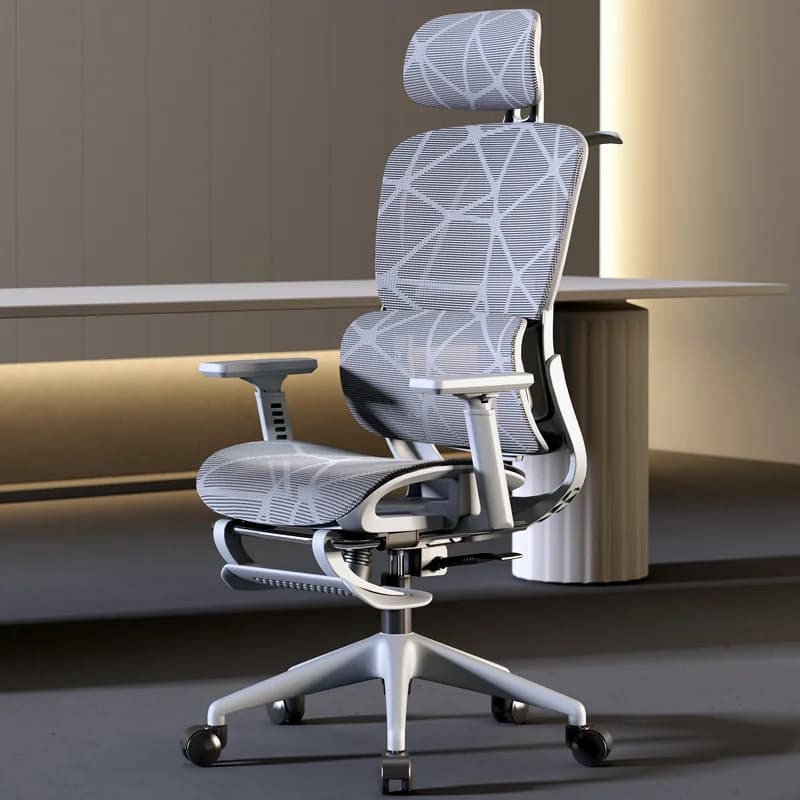Ergonomic Recliner Chairs Gaming Computer Office Chair Free Delivery Wheels Foot Rest Comfortable Silla De Oficina Furniture
