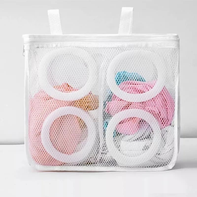 Mesh Laundry Washing Bag with Zipper for Delicate Clothes Organizer for Underwear Socks Bra Protection Durable and Reusable