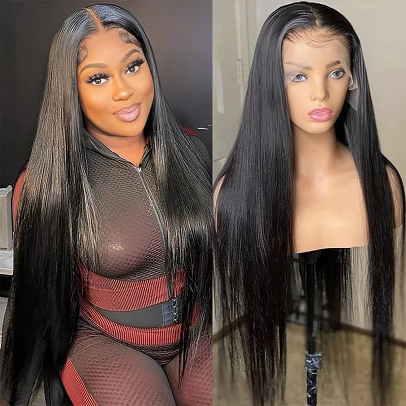 13x4 Bone Straight Lace Front Wig 30 40 Inch Lace Front Human Hair Wigs For Women 13x6 100% Brazilian Hair Wigs Lace Frontal Wig