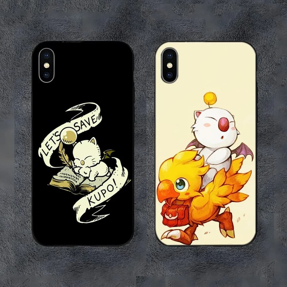 Moogle Final Fantasy Phone Case For Samsung S24,S21,S22,S23,S30,Ultra,S20,S30,Plus,S21 Fe,10,9,5G Silicone Cover