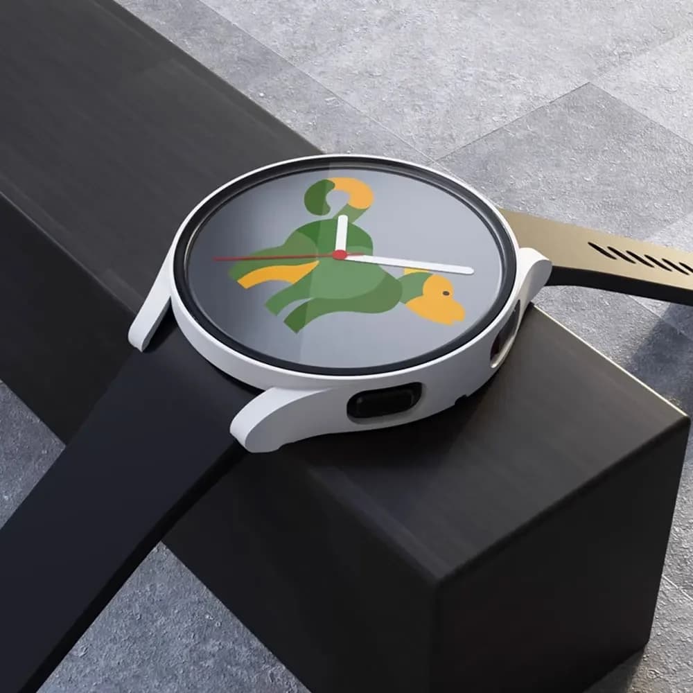 Tempered Glass+Case for Samsung Galaxy Watch 7/6/5/4 cover 44mm 40mm Full PC bumper screen protector Galaxy watch FE Accessories