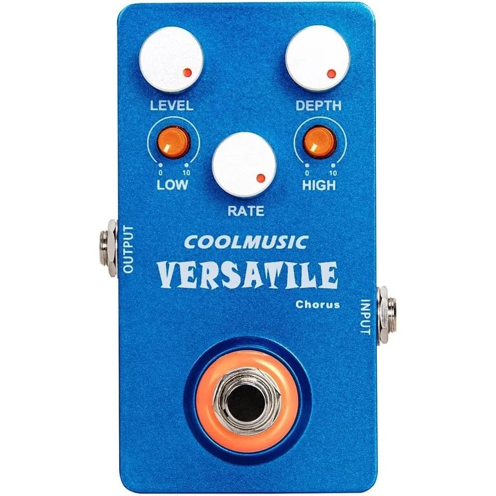 COOLMUSIC C-CH02 Analog Chorus Guitar Bass Effect Pedal