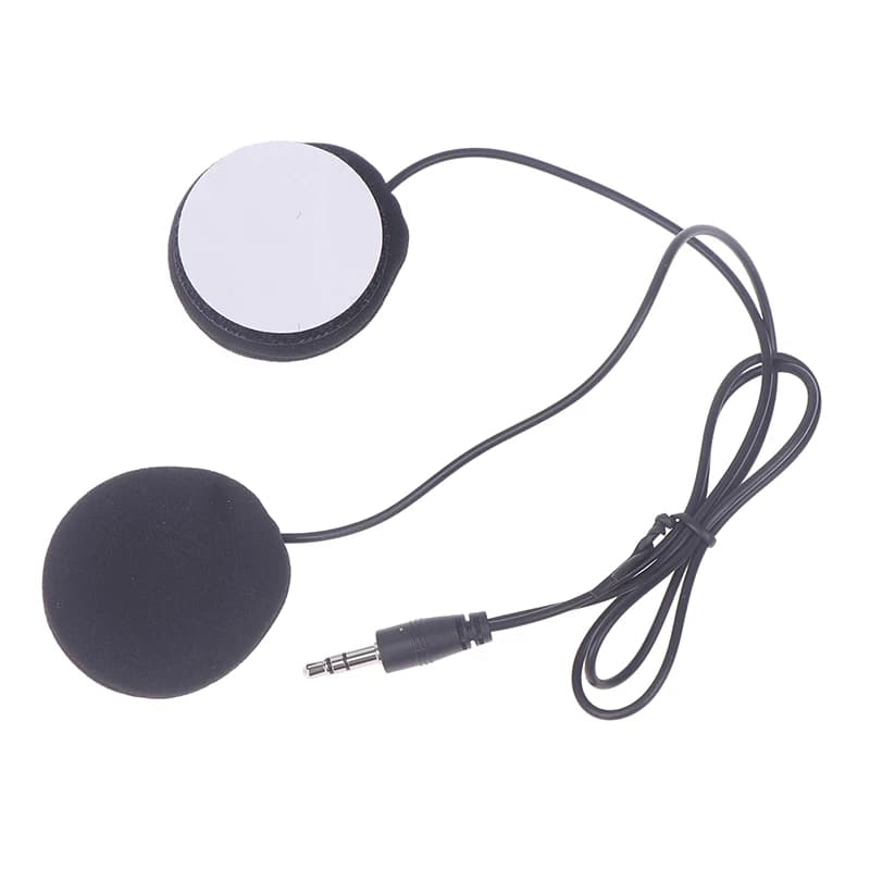 For Cardo Freecom/Spirit Motorcycle Helmet Bluetooth Intercom Soft Wire Microphone Wire Microphone And 3.5mm Speaker