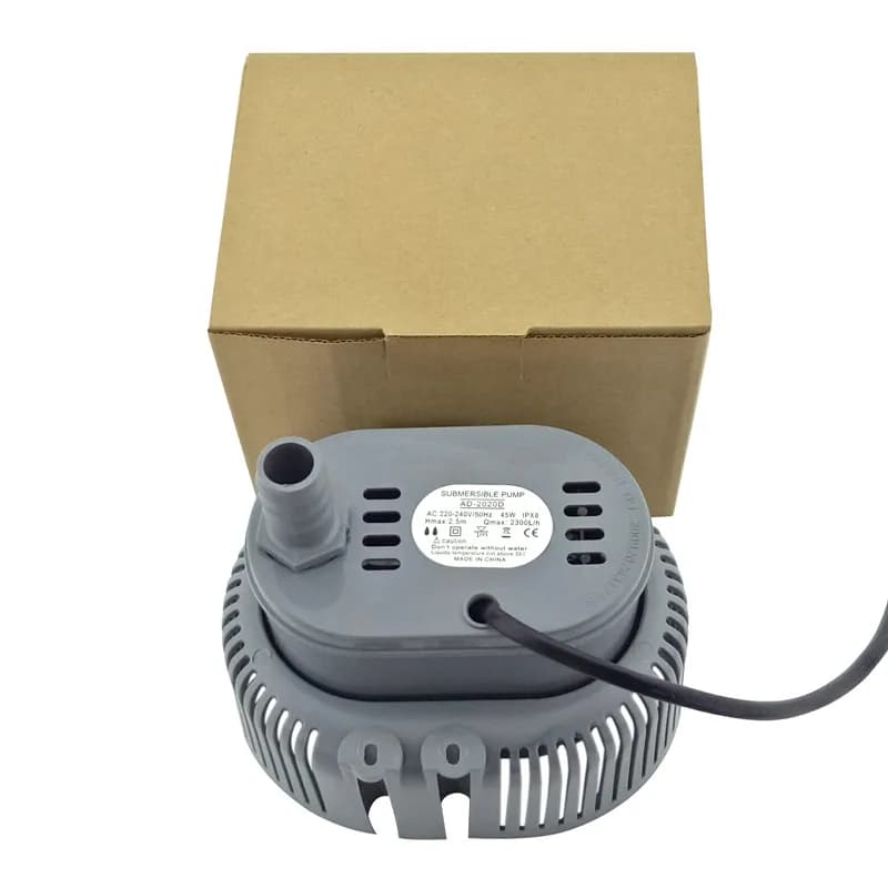 Submersible Pump 70W 220V Environmental Protection Air Conditioning Water Pump 45W 380V Cold Air Fan Water Pump