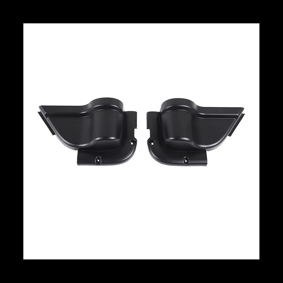 Front Door Side Insert Storage Pockets Box with Cup Holder Interior Accessories for 2011-2017 Jeep Wrangler JK 2/4 Door