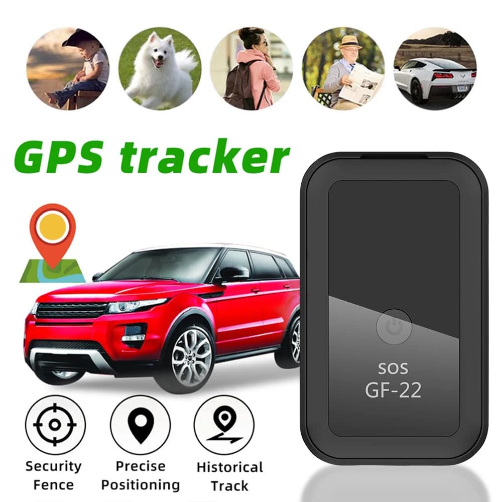 GPS GF22 Mini Personal Portable 4G Locator Anti-loss Carmatic Alarm Motorcycle GPS Car Anti-loss Precision Locator Auto Tool