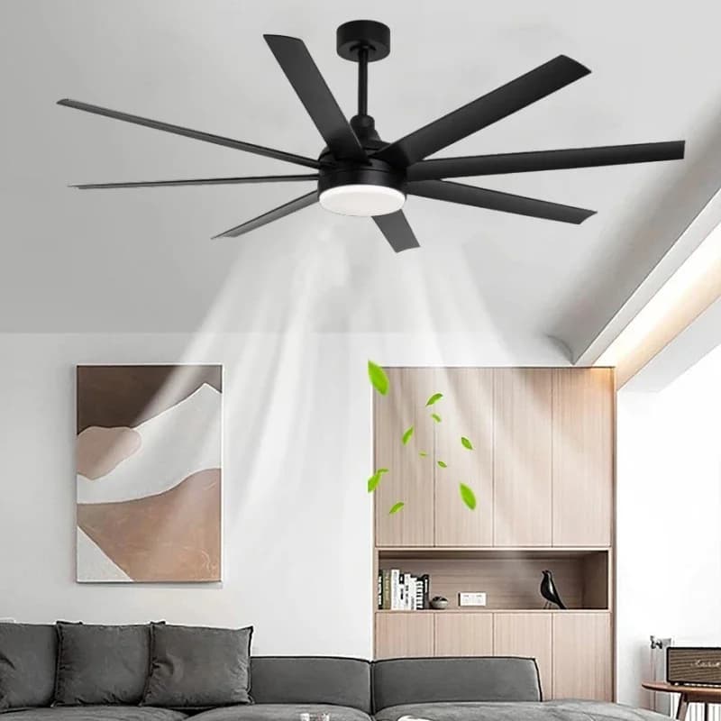 Ceiling Fans Light Large Chandelier 110V for Living Room Restaurant and Hotel Industrial Fan Household Cooling Appliances