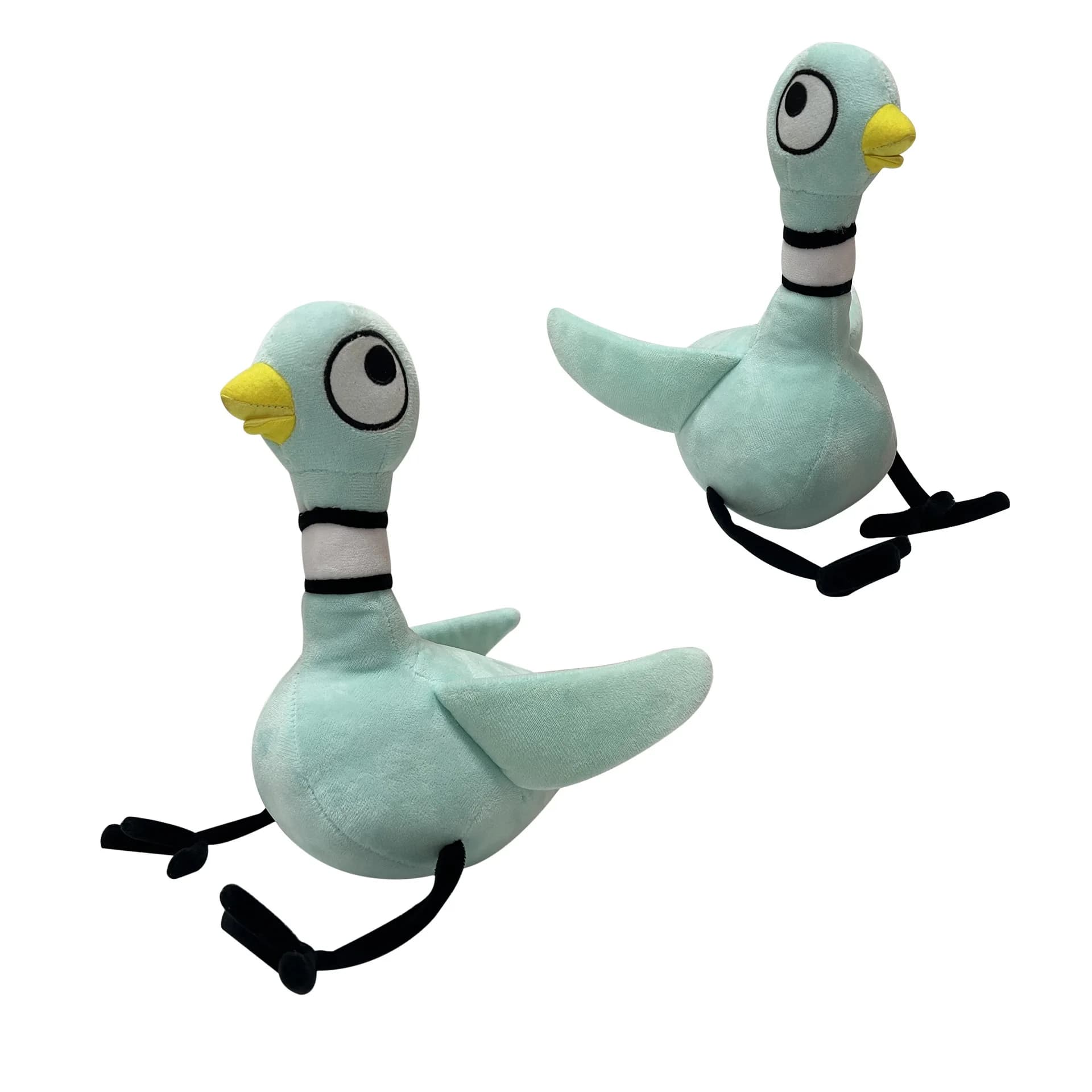 Don't Let The Pigeon Drive The Bus Plush Toy Kohls Soft Stuffed Bird Animated Blue Pigeon Plushies Doll Christmas Gift for Kids