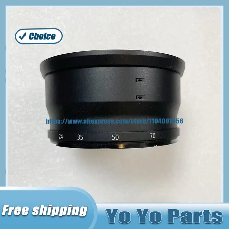 For Canon RF 24-70 F2.8 IS Zoom Cylinder Camera Digital Ring 2578 Camcorder Replacement Repair Lens Accessories Black