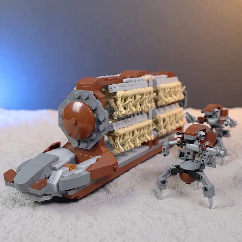 New Platoon Attack Craft Destroy Droids Building Toy Model Star Army Sets DIY Blocks Toys Christmas Gifts for Boys Adult Kids