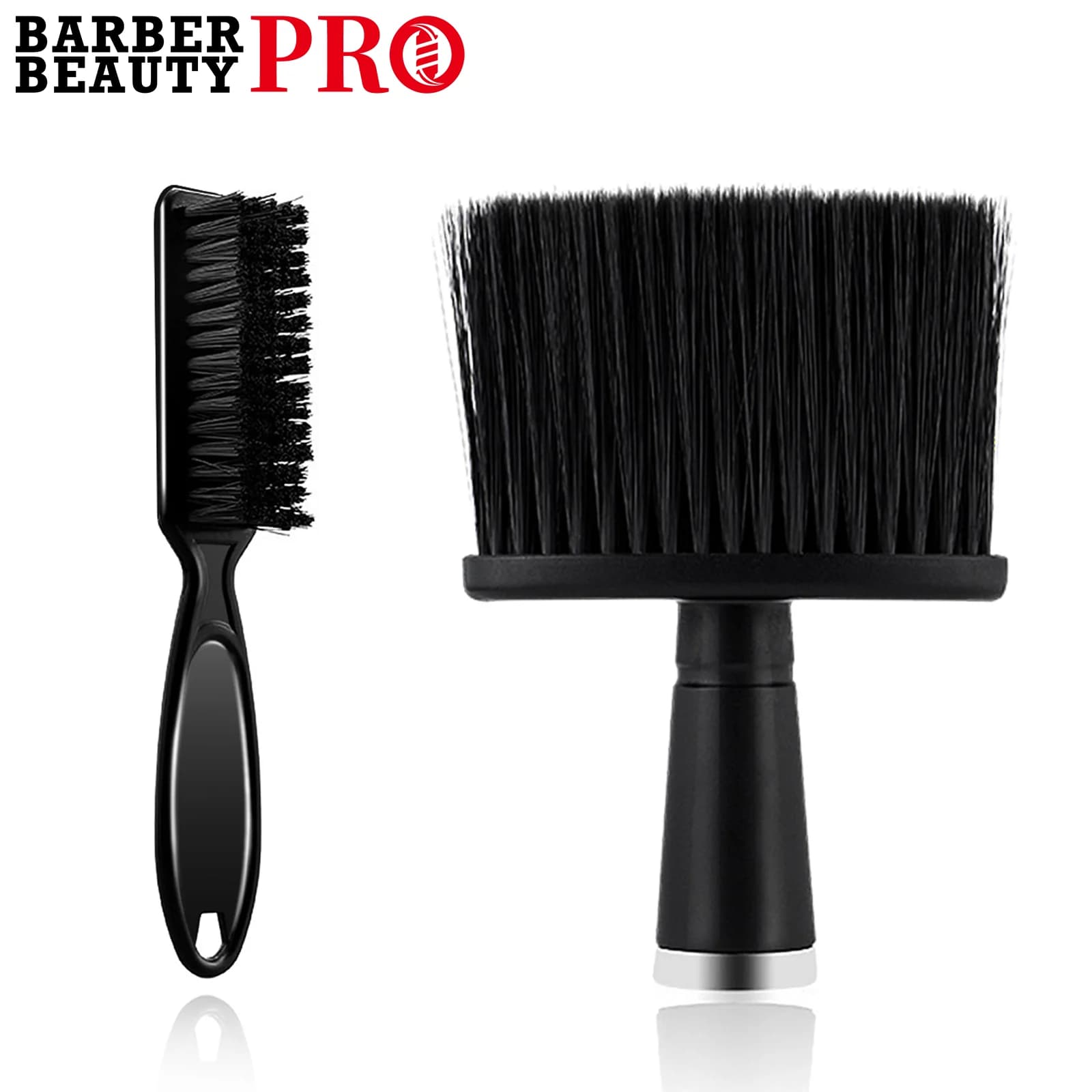 Barbershop Brush Sets Salon Hairdressing Cleaning Neck Duster Brush Clipper Clean Hairbrush Barber Accessories Styling Supplies
